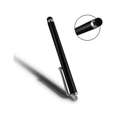 Добави още лукс Стилус писалки Стилус писалка за капацитивен дисплей Samsung, Nokia, iPhone, LG, HTC, Sony черна
